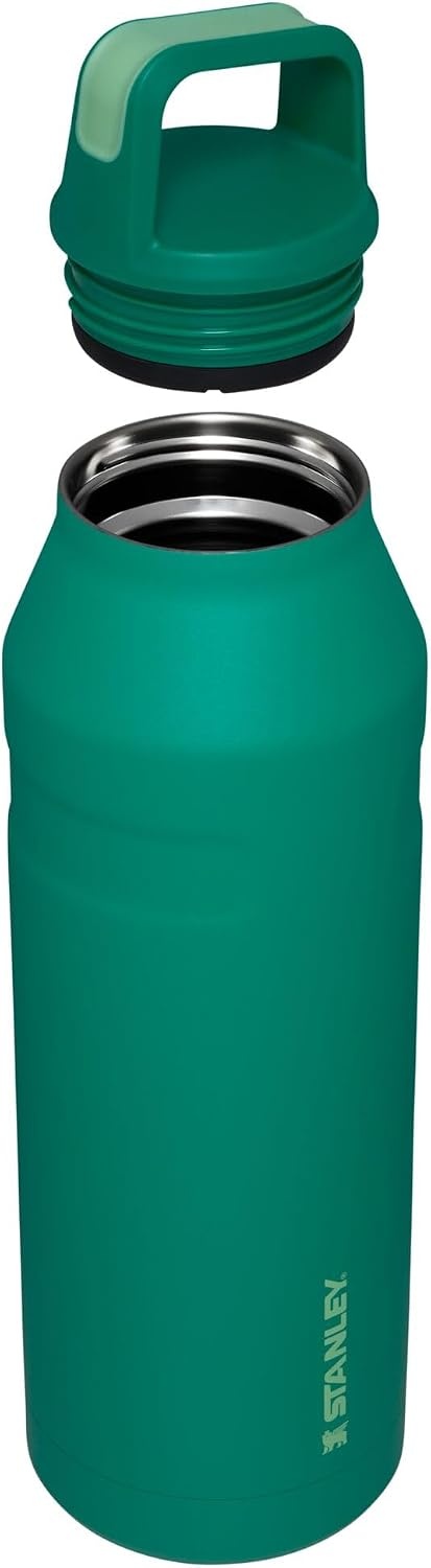 image:imageStanley IceFlow Cap and Carry Water Bottle Wide Mouth Twist Lid Lightweight amp Leakproof for Travel amp Sports Insulated Stainless Steel BPAFreeAlpine