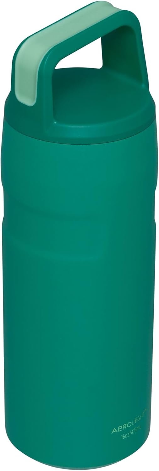 image:imageStanley IceFlow Cap and Carry Water Bottle Wide Mouth Twist Lid Lightweight amp Leakproof for Travel amp Sports Insulated Stainless Steel BPAFreeAlpine