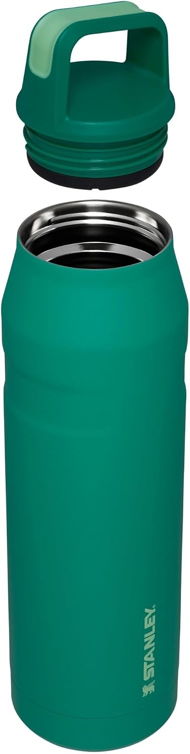 image:imageStanley IceFlow Cap and Carry Water Bottle Wide Mouth Twist Lid Lightweight amp Leakproof for Travel amp Sports Insulated Stainless Steel BPAFreeAlpine