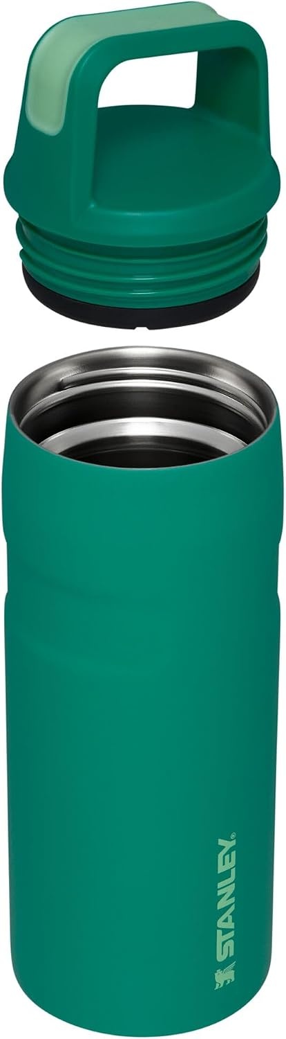 image:imageStanley IceFlow Cap and Carry Water Bottle Wide Mouth Twist Lid Lightweight amp Leakproof for Travel amp Sports Insulated Stainless Steel BPAFreeAlpine