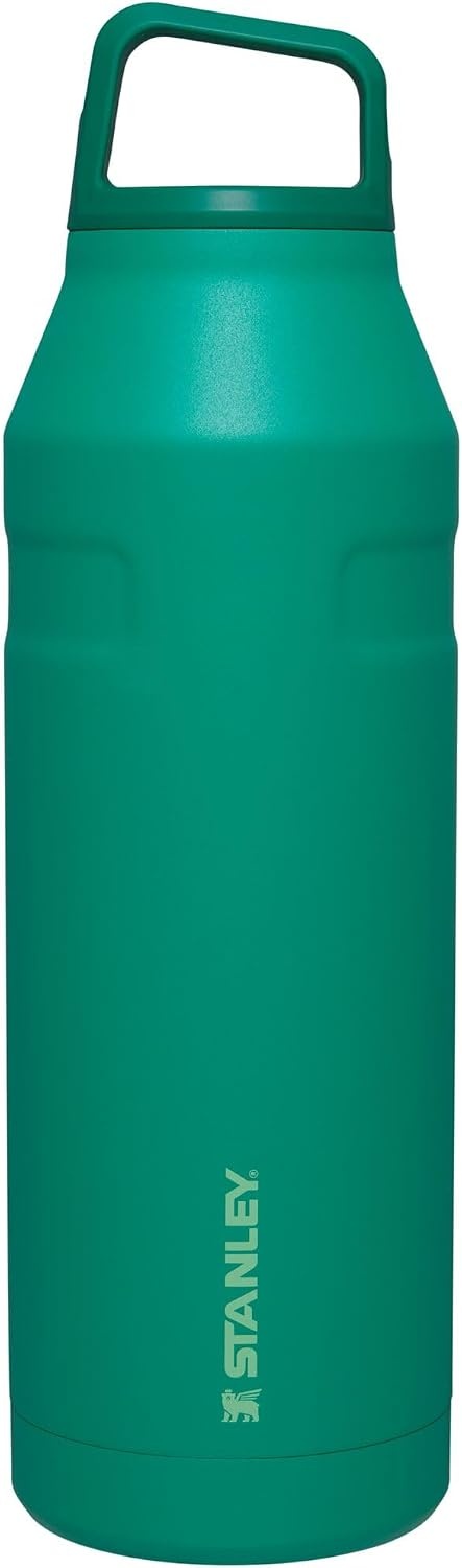 image:imageStanley IceFlow Cap and Carry Water Bottle Wide Mouth Twist Lid Lightweight amp Leakproof for Travel amp Sports Insulated Stainless Steel BPAFreeAlpine