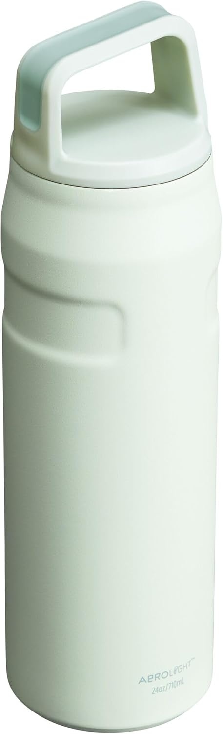 image:imageStanley IceFlow Cap and Carry Water Bottle Wide Mouth Twist Lid Lightweight amp Leakproof for Travel amp Sports Insulated Stainless Steel BPAFreeMist