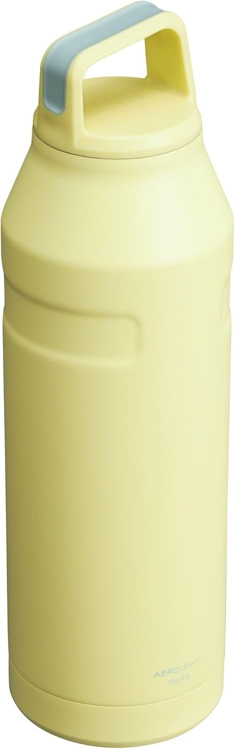 image:imageStanley IceFlow Cap and Carry Water Bottle Wide Mouth Twist Lid Lightweight amp Leakproof for Travel amp Sports Insulated Stainless Steel BPAFreePomelo