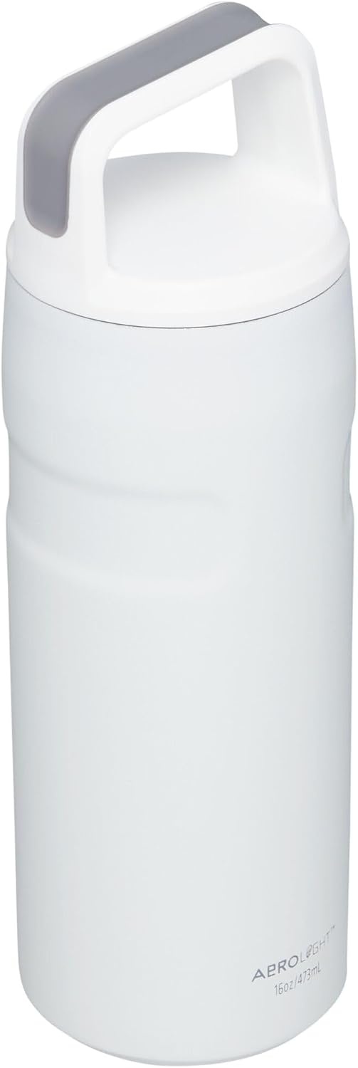 image:imageStanley IceFlow Cap and Carry Water Bottle Wide Mouth Twist Lid Lightweight amp Leakproof for Travel amp Sports Insulated Stainless Steel BPAFreePolar