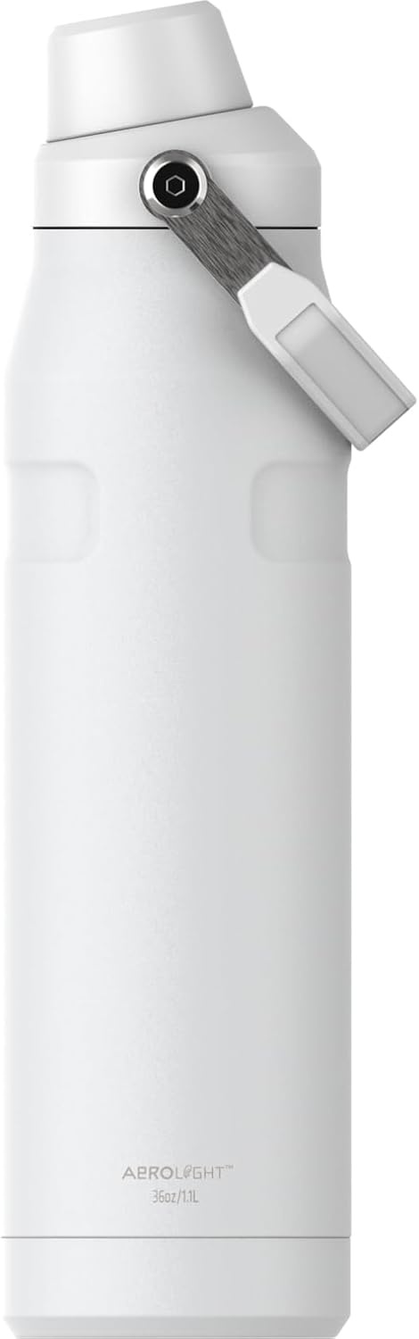 image:imageStanley IceFlow Fast Flow Water Bottle 24 oz Angled Spout Lid Lightweight and Leakproof for Travel and Sports Insulated Stainless Steel BPAFree TigerlilyFrost