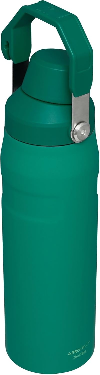 image:imageStanley IceFlow Fast Flow Water Bottle 24 oz Angled Spout Lid Lightweight and Leakproof for Travel and Sports Insulated Stainless Steel BPAFree TigerlilyAlpine