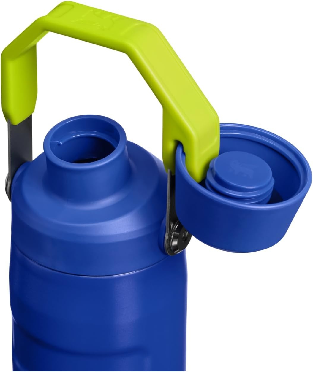 image:imageStanley IceFlow Fast Flow Water Bottle 24 oz Angled Spout Lid Lightweight and Leakproof for Travel and Sports Insulated Stainless Steel BPAFree TigerlilyCobalt Chartreuse