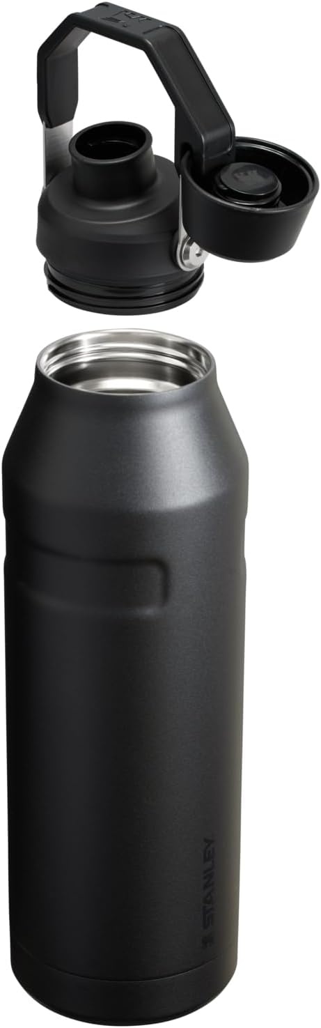 image:imageStanley IceFlow Fast Flow Water Bottle 24 oz Angled Spout Lid Lightweight and Leakproof for Travel and Sports Insulated Stainless Steel BPAFree TigerlilyBlack 20