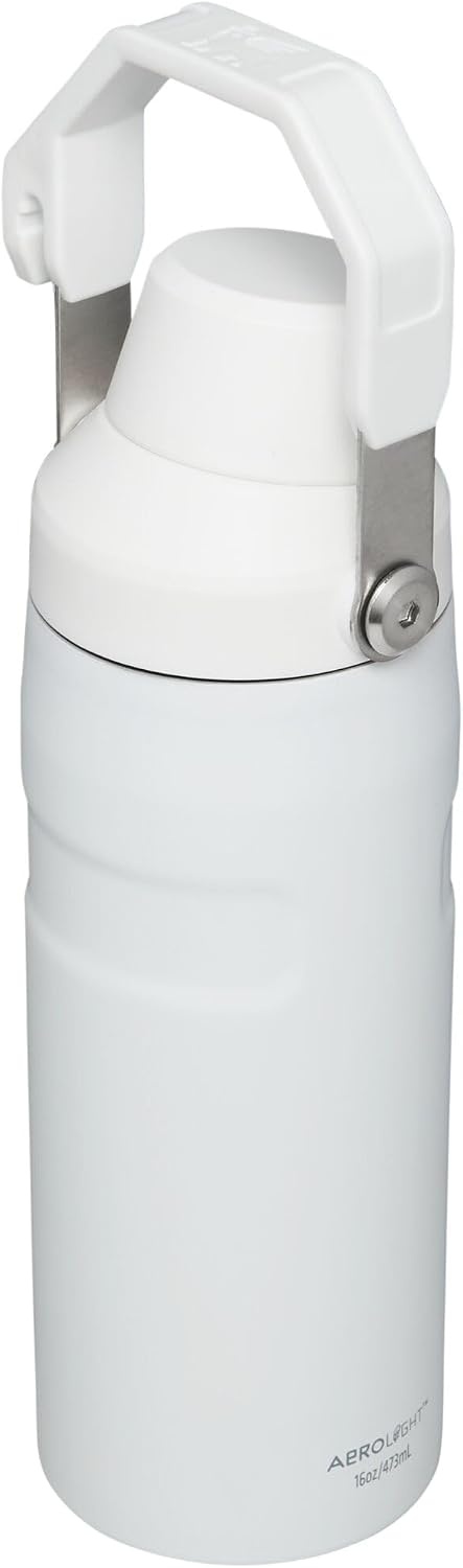 image:imageStanley IceFlow Fast Flow Water Bottle 24 oz Angled Spout Lid Lightweight and Leakproof for Travel and Sports Insulated Stainless Steel BPAFree TigerlilyPolar