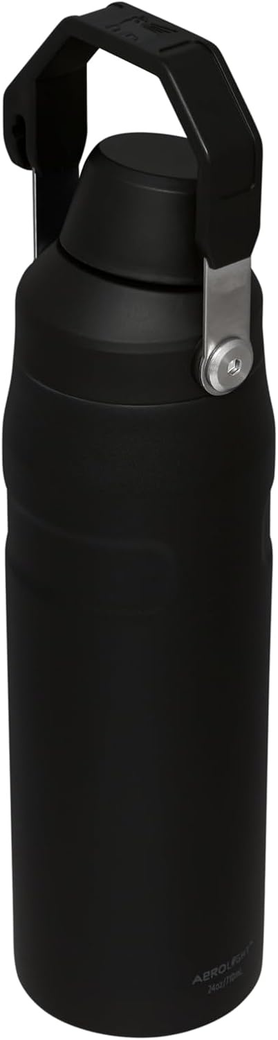 image:imageStanley IceFlow Fast Flow Water Bottle 24 oz Angled Spout Lid Lightweight and Leakproof for Travel and Sports Insulated Stainless Steel BPAFree TigerlilyBlack 20