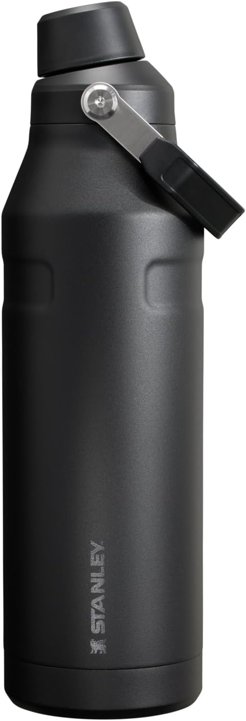 image:imageStanley IceFlow Fast Flow Water Bottle 24 oz Angled Spout Lid Lightweight and Leakproof for Travel and Sports Insulated Stainless Steel BPAFree TigerlilyBlack 20