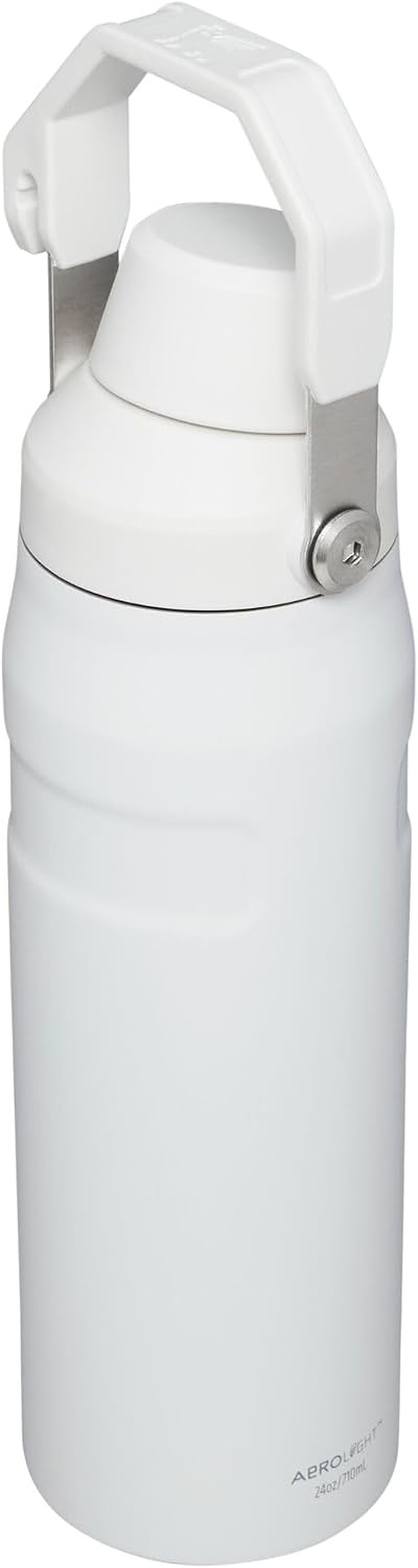 image:imageStanley IceFlow Fast Flow Water Bottle 24 oz Angled Spout Lid Lightweight and Leakproof for Travel and Sports Insulated Stainless Steel BPAFree TigerlilyPolar