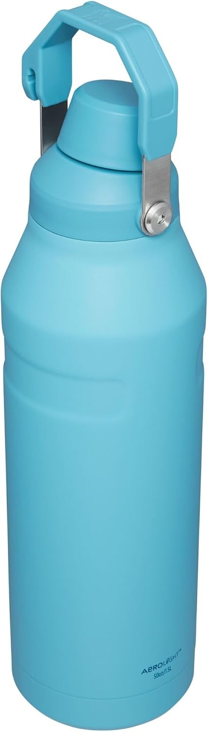 image:imageStanley IceFlow Fast Flow Water Bottle 24 oz Angled Spout Lid Lightweight and Leakproof for Travel and Sports Insulated Stainless Steel BPAFree TigerlilyPool