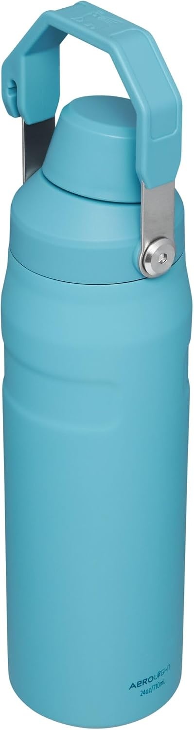 image:imageStanley IceFlow Fast Flow Water Bottle 24 oz Angled Spout Lid Lightweight and Leakproof for Travel and Sports Insulated Stainless Steel BPAFree TigerlilyPool