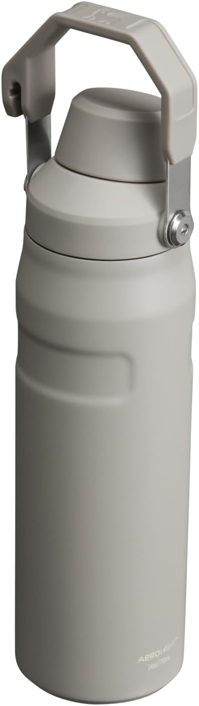 image:imageStanley IceFlow Fast Flow Water Bottle 24 oz Angled Spout Lid Lightweight and Leakproof for Travel and Sports Insulated Stainless Steel BPAFree TigerlilyAsh