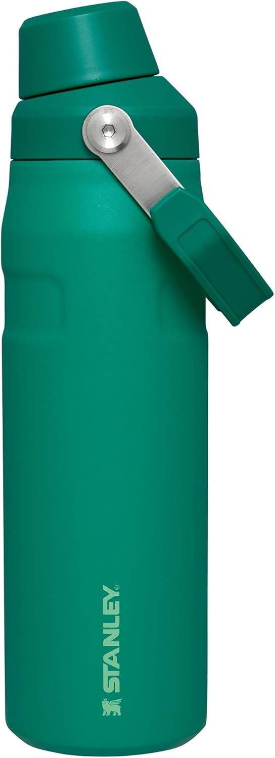 image:imageStanley IceFlow Fast Flow Water Bottle 24 oz Angled Spout Lid Lightweight and Leakproof for Travel and Sports Insulated Stainless Steel BPAFree TigerlilyAlpine