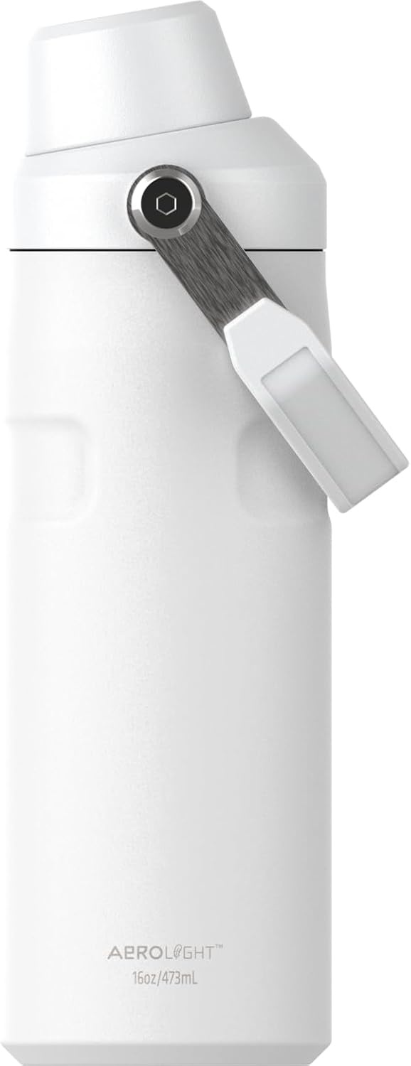 image:imageStanley IceFlow Fast Flow Water Bottle 24 oz Angled Spout Lid Lightweight and Leakproof for Travel and Sports Insulated Stainless Steel BPAFree TigerlilyFrost