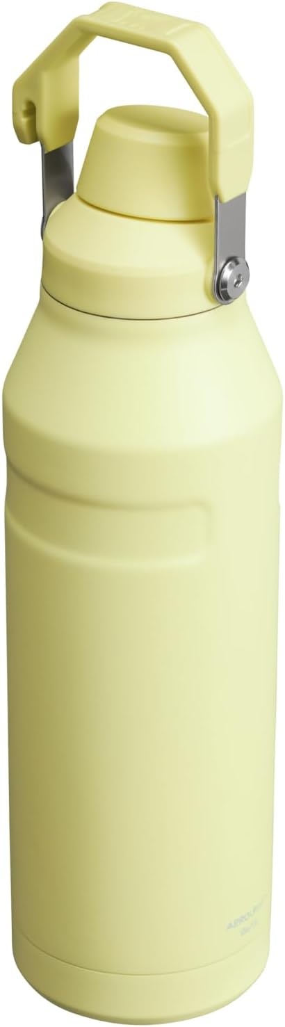 image:imageStanley IceFlow Fast Flow Water Bottle 24 oz Angled Spout Lid Lightweight and Leakproof for Travel and Sports Insulated Stainless Steel BPAFree TigerlilyPomelo