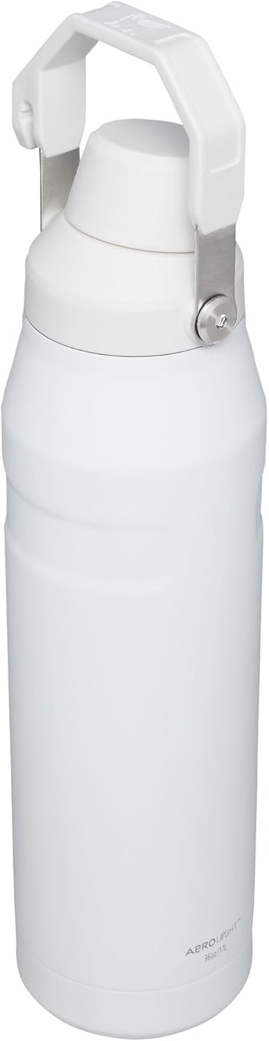 image:imageStanley IceFlow Fast Flow Water Bottle 24 oz Angled Spout Lid Lightweight and Leakproof for Travel and Sports Insulated Stainless Steel BPAFree TigerlilyPolar