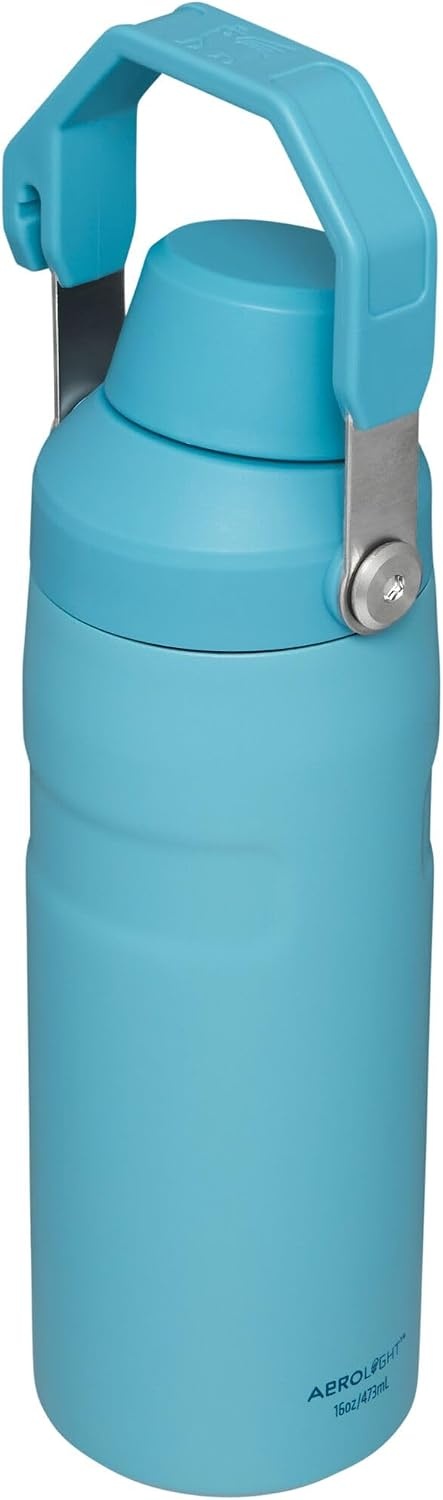 image:imageStanley IceFlow Fast Flow Water Bottle 24 oz Angled Spout Lid Lightweight and Leakproof for Travel and Sports Insulated Stainless Steel BPAFree TigerlilyPool