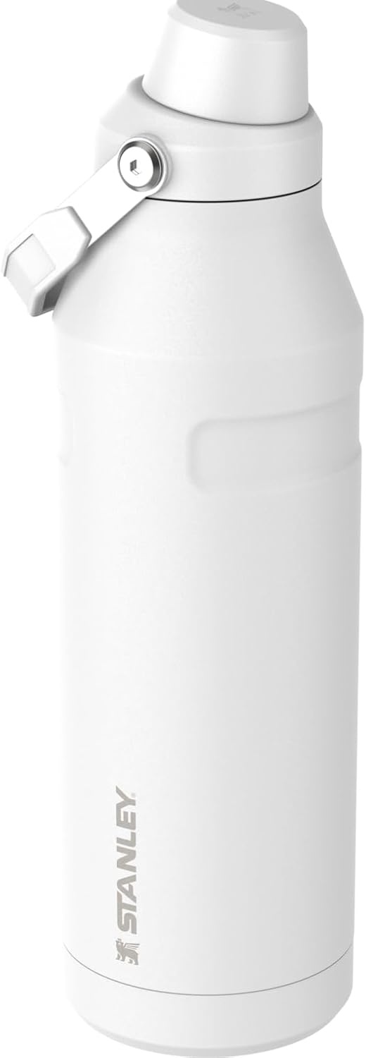 image:imageStanley IceFlow Fast Flow Water Bottle 24 oz Angled Spout Lid Lightweight and Leakproof for Travel and Sports Insulated Stainless Steel BPAFree TigerlilyFrost