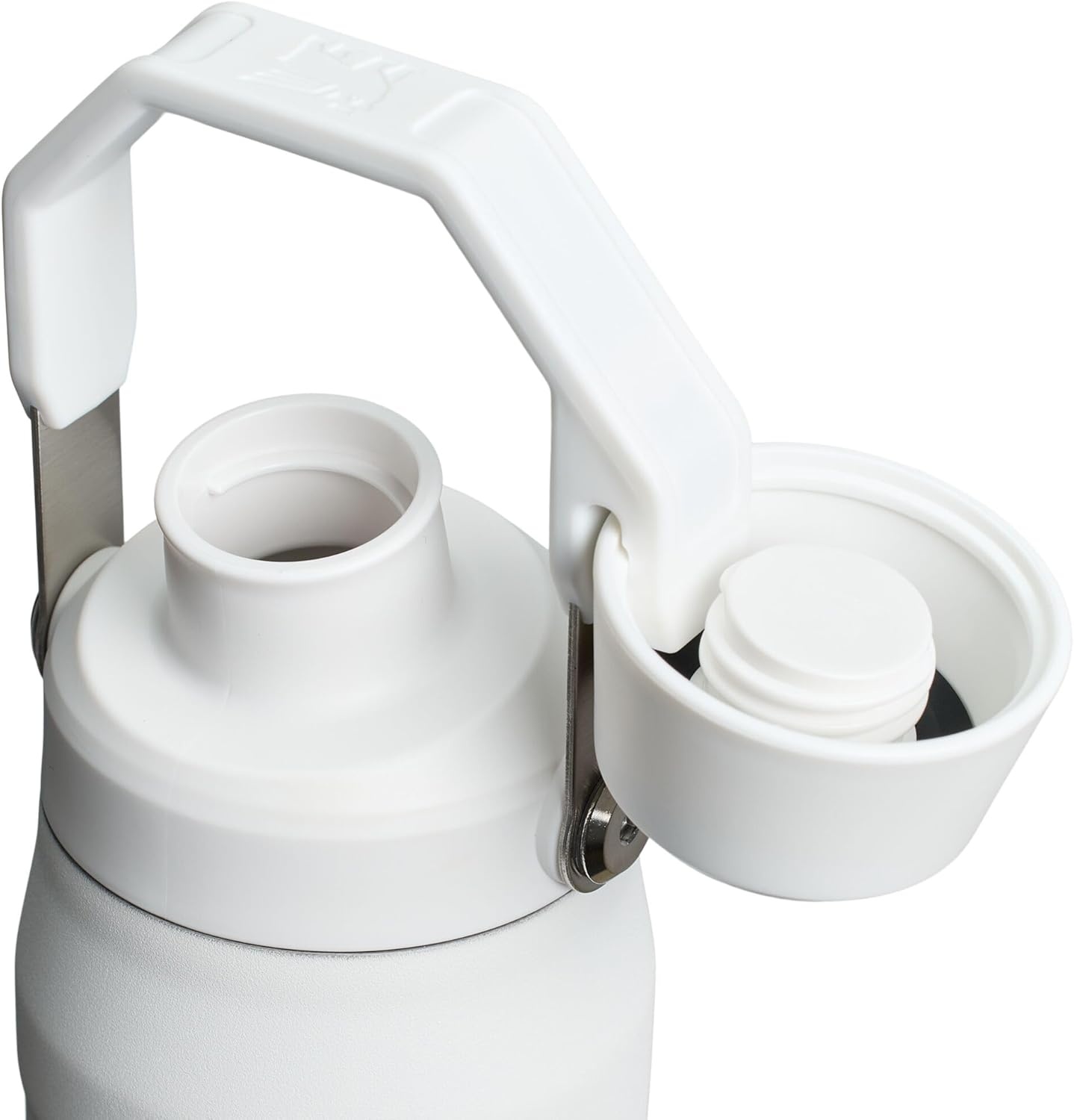 image:imageStanley IceFlow Fast Flow Water Bottle 24 oz Angled Spout Lid Lightweight and Leakproof for Travel and Sports Insulated Stainless Steel BPAFree TigerlilyFrost