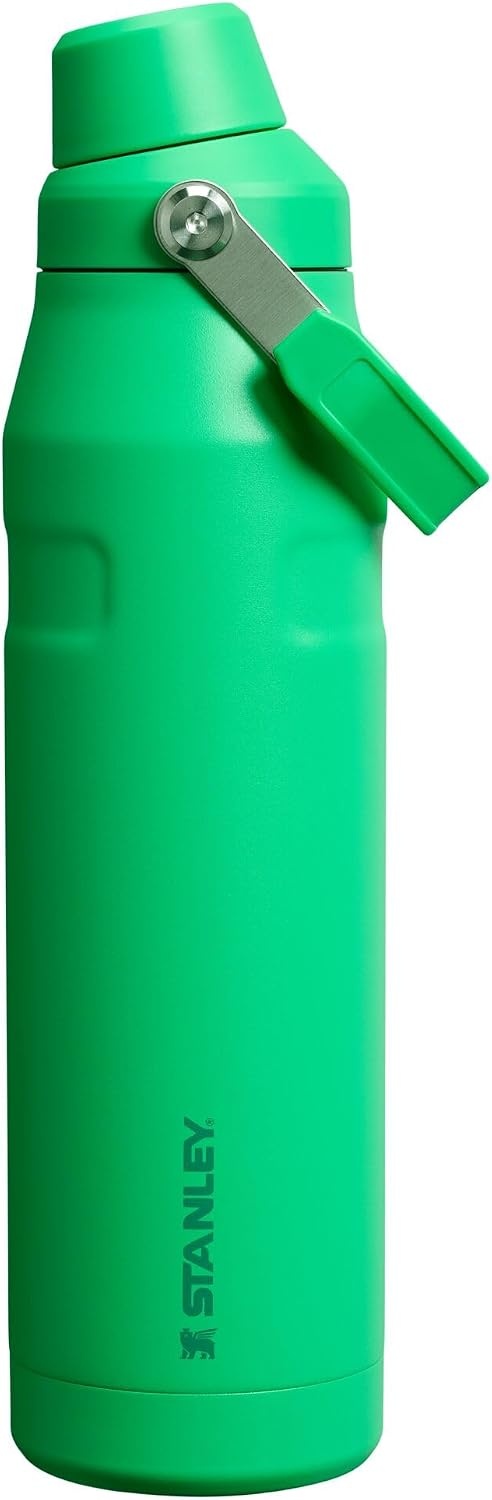 image:imageStanley IceFlow Fast Flow Water Bottle 24 oz Angled Spout Lid Lightweight and Leakproof for Travel and Sports Insulated Stainless Steel BPAFree TigerlilyMeadow