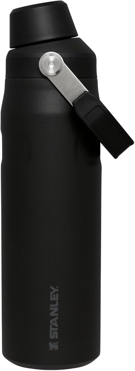 image:imageStanley IceFlow Fast Flow Water Bottle 24 oz Angled Spout Lid Lightweight and Leakproof for Travel and Sports Insulated Stainless Steel BPAFree TigerlilyBlack 20