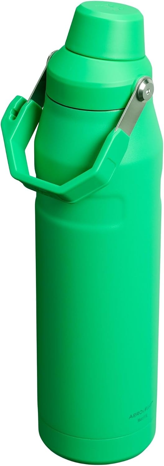 image:imageStanley IceFlow Fast Flow Water Bottle 24 oz Angled Spout Lid Lightweight and Leakproof for Travel and Sports Insulated Stainless Steel BPAFree TigerlilyMeadow