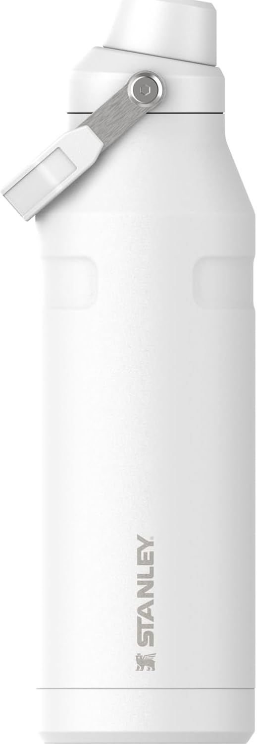 image:imageStanley IceFlow Fast Flow Water Bottle 24 oz Angled Spout Lid Lightweight and Leakproof for Travel and Sports Insulated Stainless Steel BPAFree TigerlilyFrost