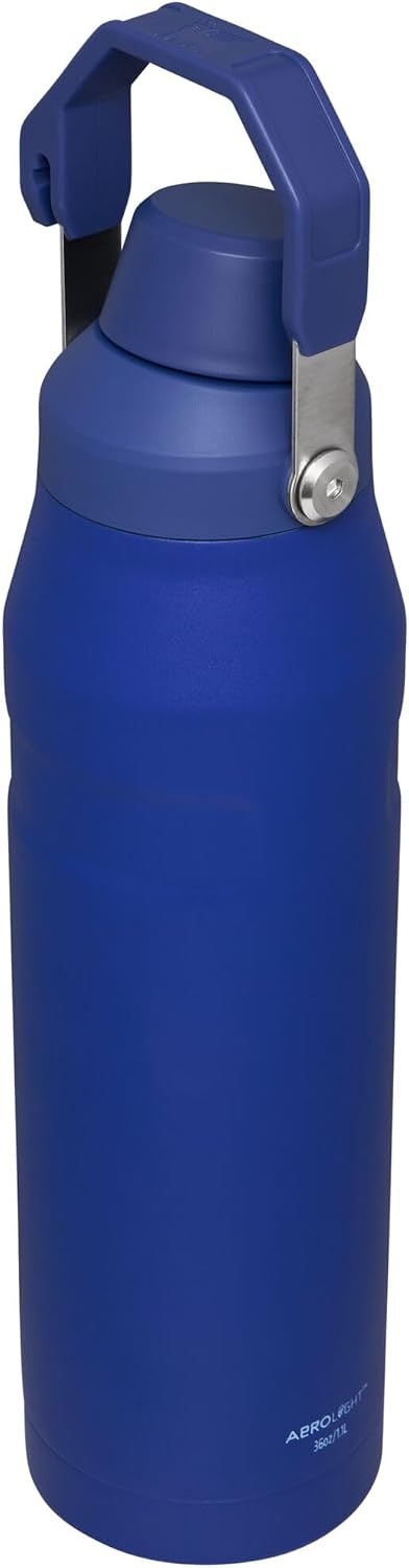 image:imageStanley IceFlow Fast Flow Water Bottle 24 oz Angled Spout Lid Lightweight and Leakproof for Travel and Sports Insulated Stainless Steel BPAFree TigerlilyLapis