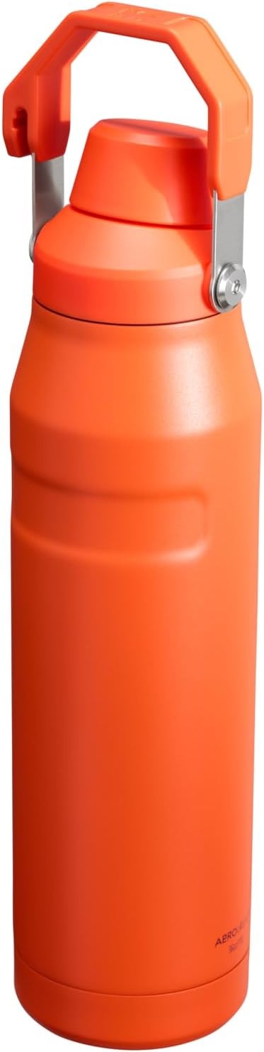 image:imageStanley IceFlow Fast Flow Water Bottle 24 oz Angled Spout Lid Lightweight and Leakproof for Travel and Sports Insulated Stainless Steel BPAFree TigerlilyTigerlily Plum