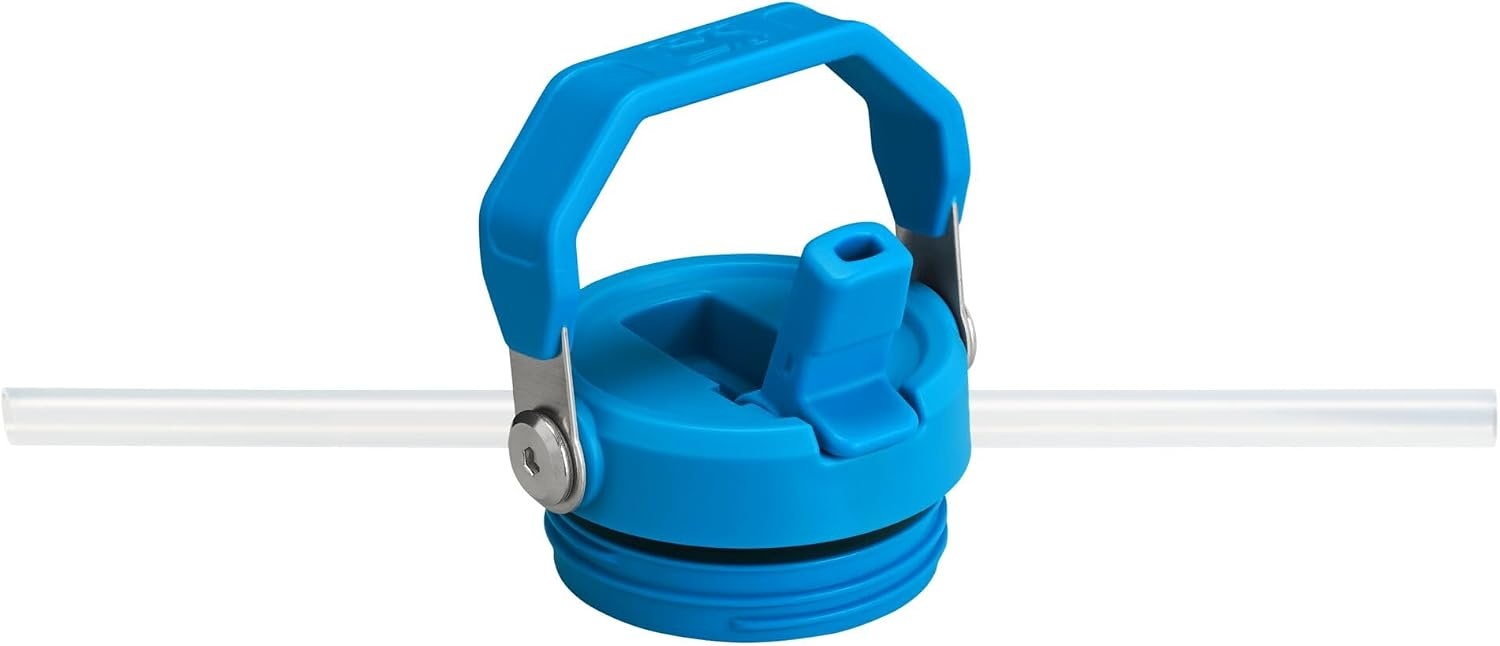 image:imageStanley IceFlow Flip Straw 20 Water Bottle 36 OZ BuiltIn Straw with Larger Opening Lightweight amp LeakResistant Insulated Stainless Steel BPAFree Tigerlily PlumAzure