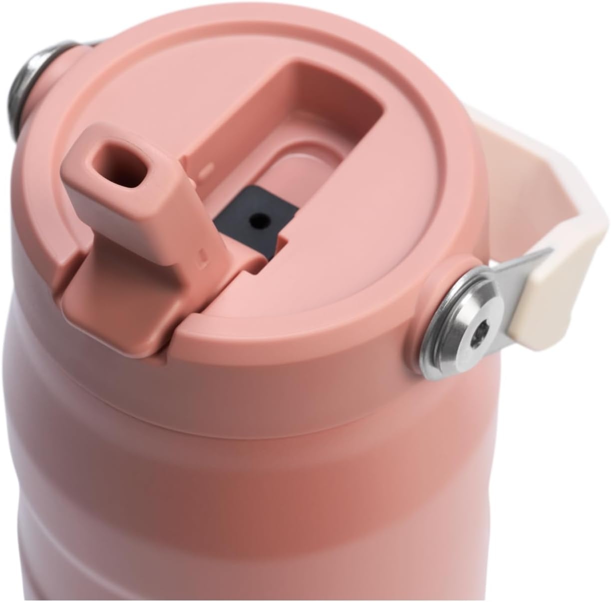 image:imageStanley IceFlow Flip Straw 20 Water Bottle 36 OZ BuiltIn Straw with Larger Opening Lightweight amp LeakResistant Insulated Stainless Steel BPAFree Tigerlily PlumExclusive Sienna