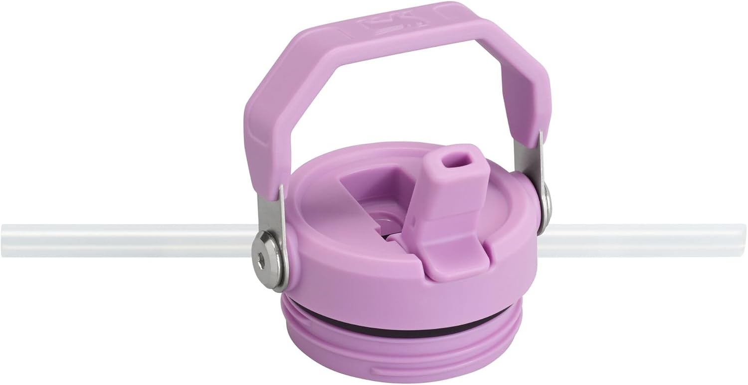 image:imageStanley IceFlow Flip Straw 20 Water Bottle 36 OZ BuiltIn Straw with Larger Opening Lightweight amp LeakResistant Insulated Stainless Steel BPAFree Tigerlily PlumLilac