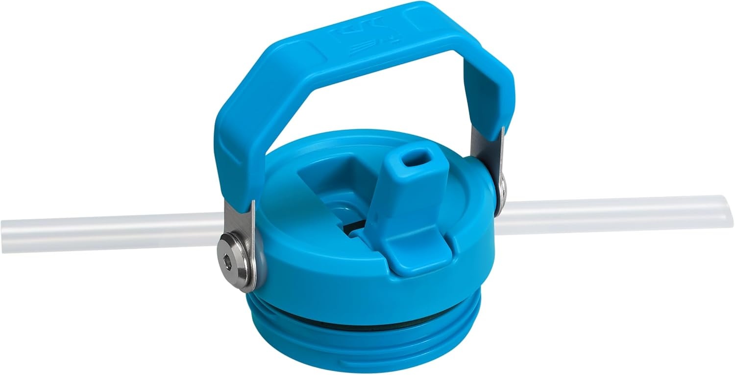 image:imageStanley IceFlow Flip Straw 20 Water Bottle 36 OZ BuiltIn Straw with Larger Opening Lightweight amp LeakResistant Insulated Stainless Steel BPAFree Tigerlily PlumAzure