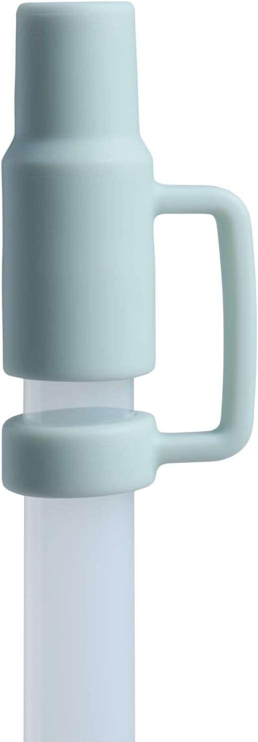 image:imageStanley Quencher Boot and Straw Cover Cap AntiSlip Silicone Protector for Tumbler with Handle Accessory Set for Stainless Steel Drinking Cup BPAFreeMist