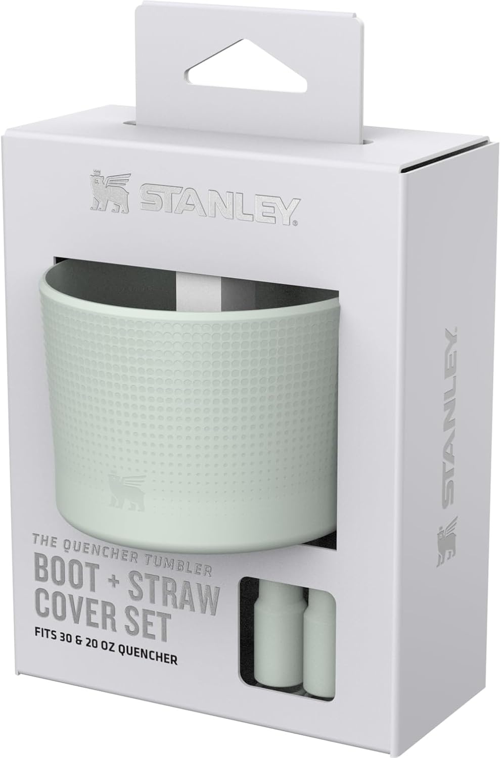 image:imageStanley Quencher Boot and Straw Cover Cap AntiSlip Silicone Protector for Tumbler with Handle Accessory Set for Stainless Steel Drinking Cup BPAFreeMist