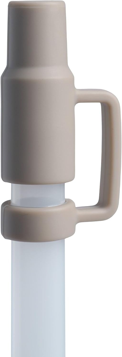 image:imageStanley Quencher Boot and Straw Cover Cap AntiSlip Silicone Protector for Tumbler with Handle Accessory Set for Stainless Steel Drinking Cup BPAFreeSand