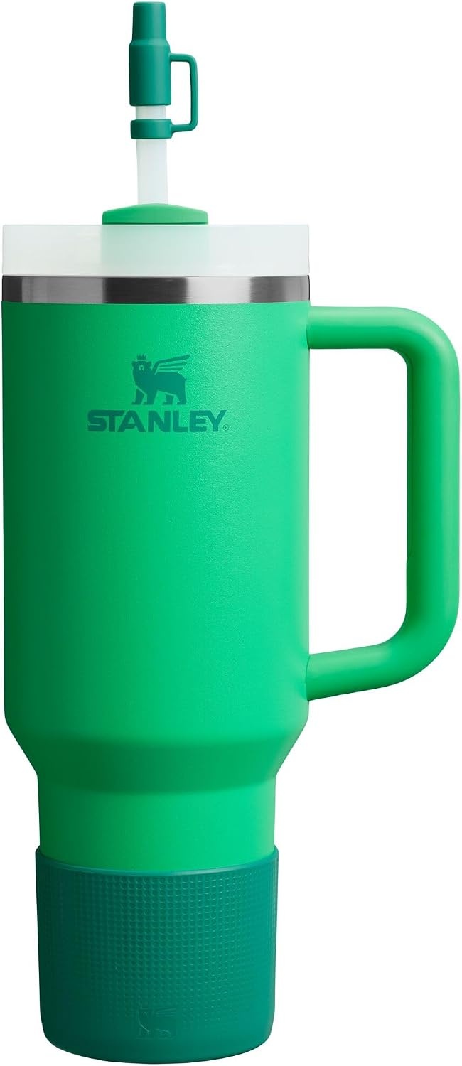 image:imageStanley Quencher Boot and Straw Cover Cap AntiSlip Silicone Protector for Tumbler with Handle Accessory Set for Stainless Steel Drinking Cup BPAFreeAlpine