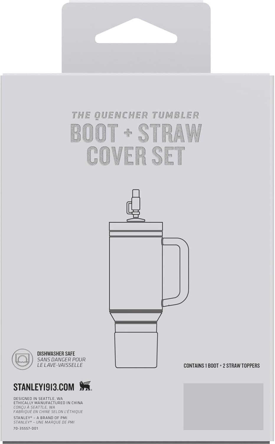 image:imageStanley Quencher Boot and Straw Cover Cap AntiSlip Silicone Protector for Tumbler with Handle Accessory Set for Stainless Steel Drinking Cup BPAFreeSand