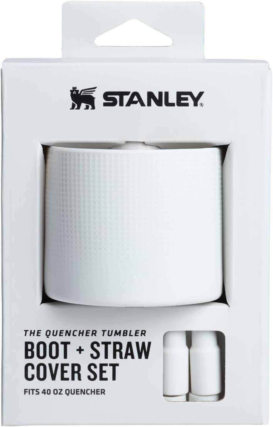 image:imageStanley Quencher Boot and Straw Cover Cap AntiSlip Silicone Protector for Tumbler with Handle Accessory Set for Stainless Steel Drinking Cup BPAFreePale Stone