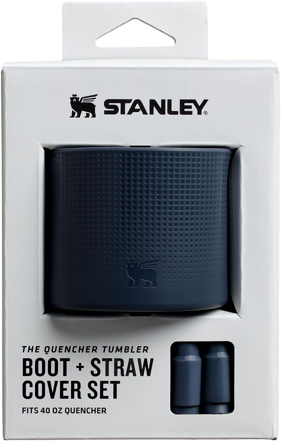 image:imageStanley Quencher Boot and Straw Cover Cap AntiSlip Silicone Protector for Tumbler with Handle Accessory Set for Stainless Steel Drinking Cup BPAFreeTwilight