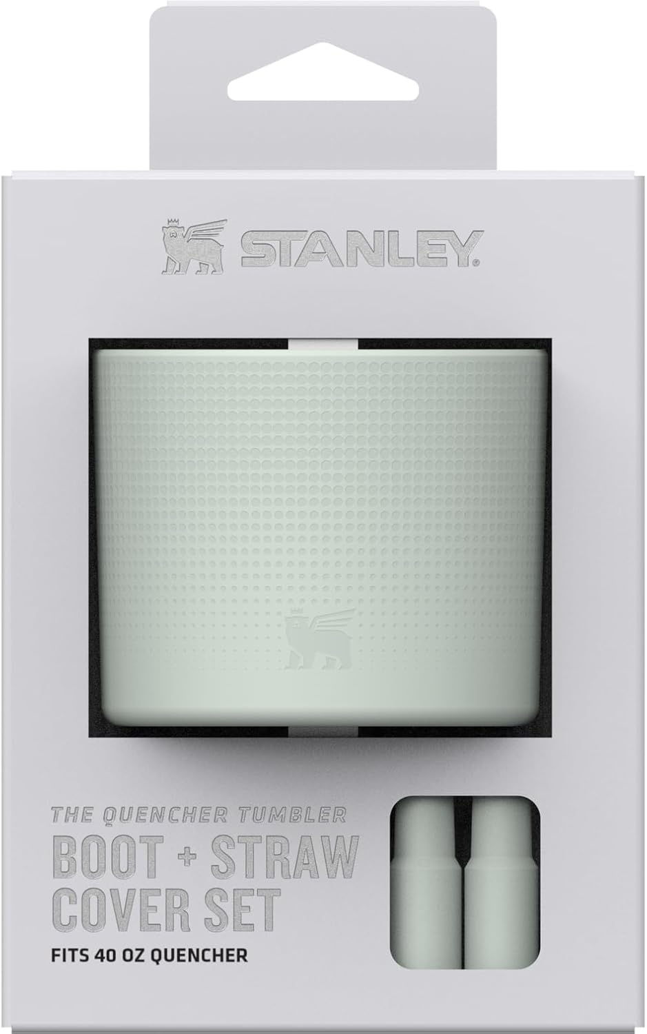 image:imageStanley Quencher Boot and Straw Cover Cap AntiSlip Silicone Protector for Tumbler with Handle Accessory Set for Stainless Steel Drinking Cup BPAFreeMist