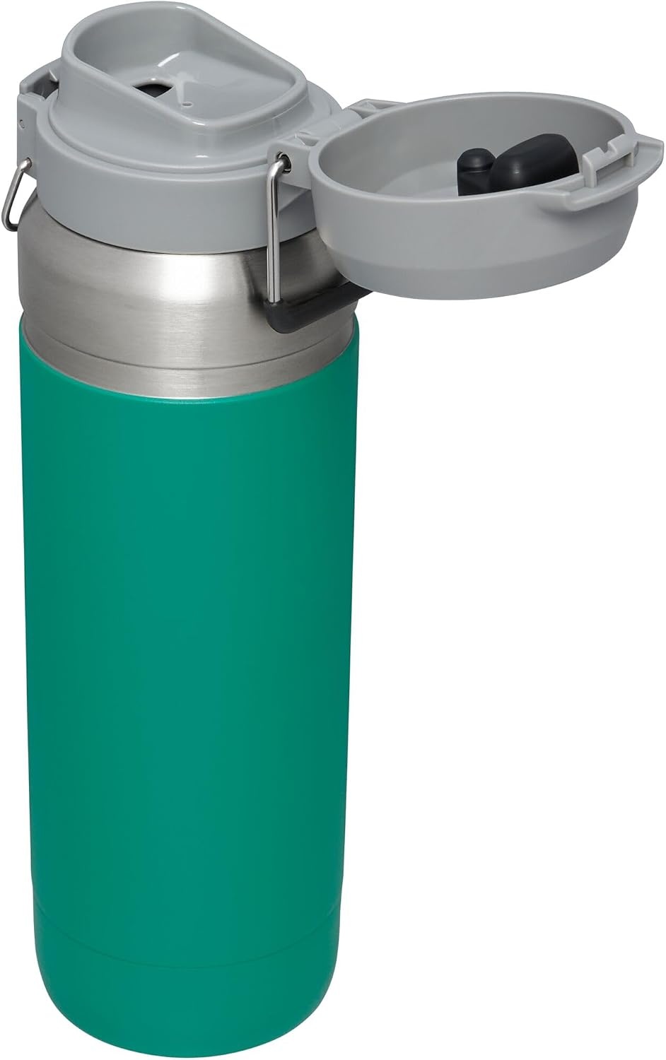 image:imageStanley Quick Flip GO Water Bottle 36 oz Push Button Lid Leakproof and Packable for Travel and Sports Insulated Stainless Steel BPAFree BlackAlpine