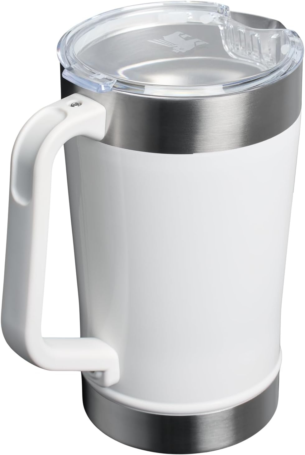 image:imageStanley StayChill Pitcher 64 oz Cold Water Beer and Drink Pitcher with Lid Large Capacity Durable Beverage Container with Handle Insulated Stainless Steel BPAFreeFrost
