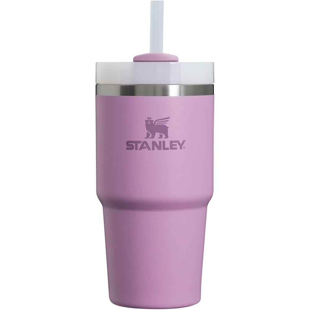 image:imageSTANLEY Quencher H20 Flow State Tumbler 20 oz Lilac Straw and 3Position Lid Cup Holder Compatible for Travel Insulated Stainless Steel Cup BPAFreeLilac