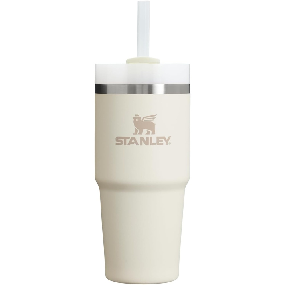 image:imageSTANLEY Quencher H20 Flow State Tumbler 20 oz Lilac Straw and 3Position Lid Cup Holder Compatible for Travel Insulated Stainless Steel Cup BPAFreeCream 20