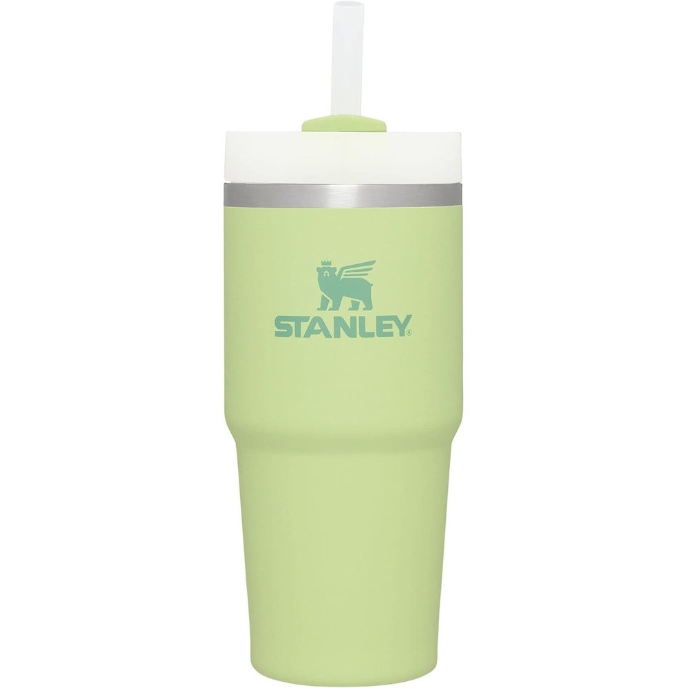 image:imageSTANLEY Quencher H20 Flow State Tumbler 20 oz Lilac Straw and 3Position Lid Cup Holder Compatible for Travel Insulated Stainless Steel Cup BPAFreeCitron