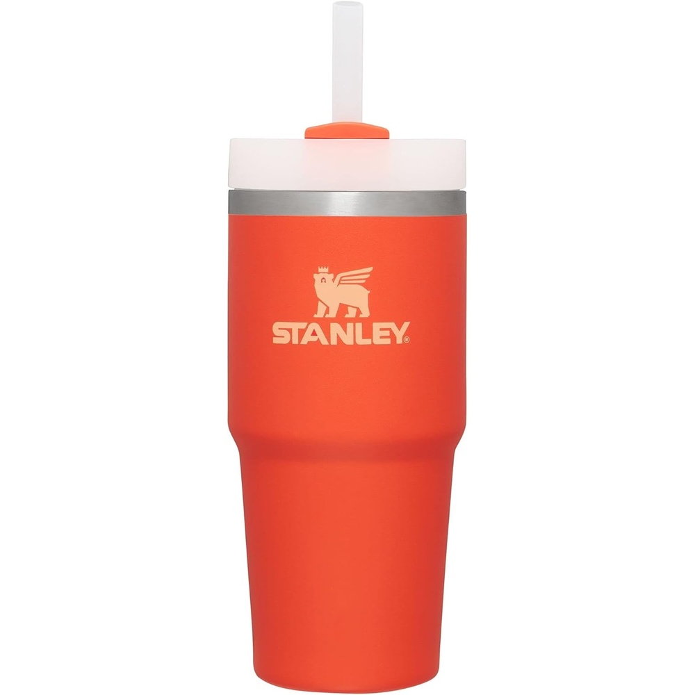 image:imageSTANLEY Quencher H20 Flow State Tumbler 20 oz Lilac Straw and 3Position Lid Cup Holder Compatible for Travel Insulated Stainless Steel Cup BPAFreeTigerlily